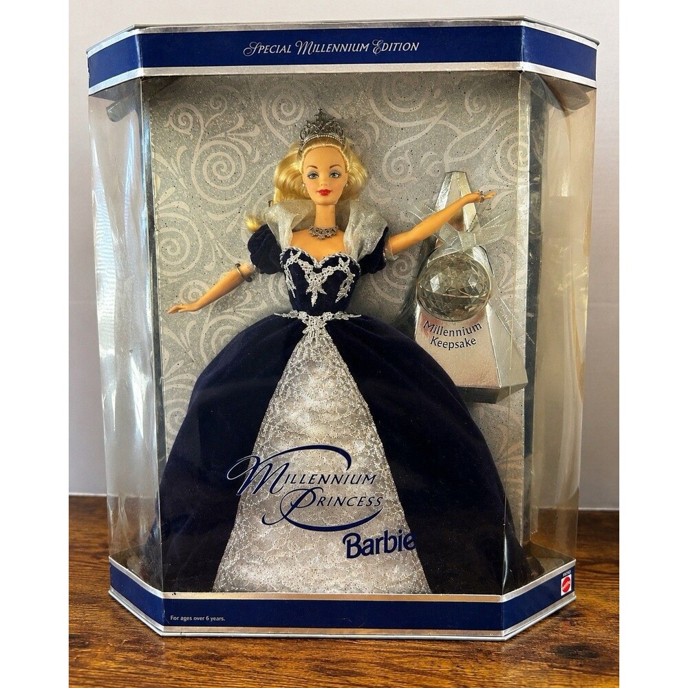 Millennium Princess Barbie 2000 Special Millennium Edition NRFB Hallmark Doll